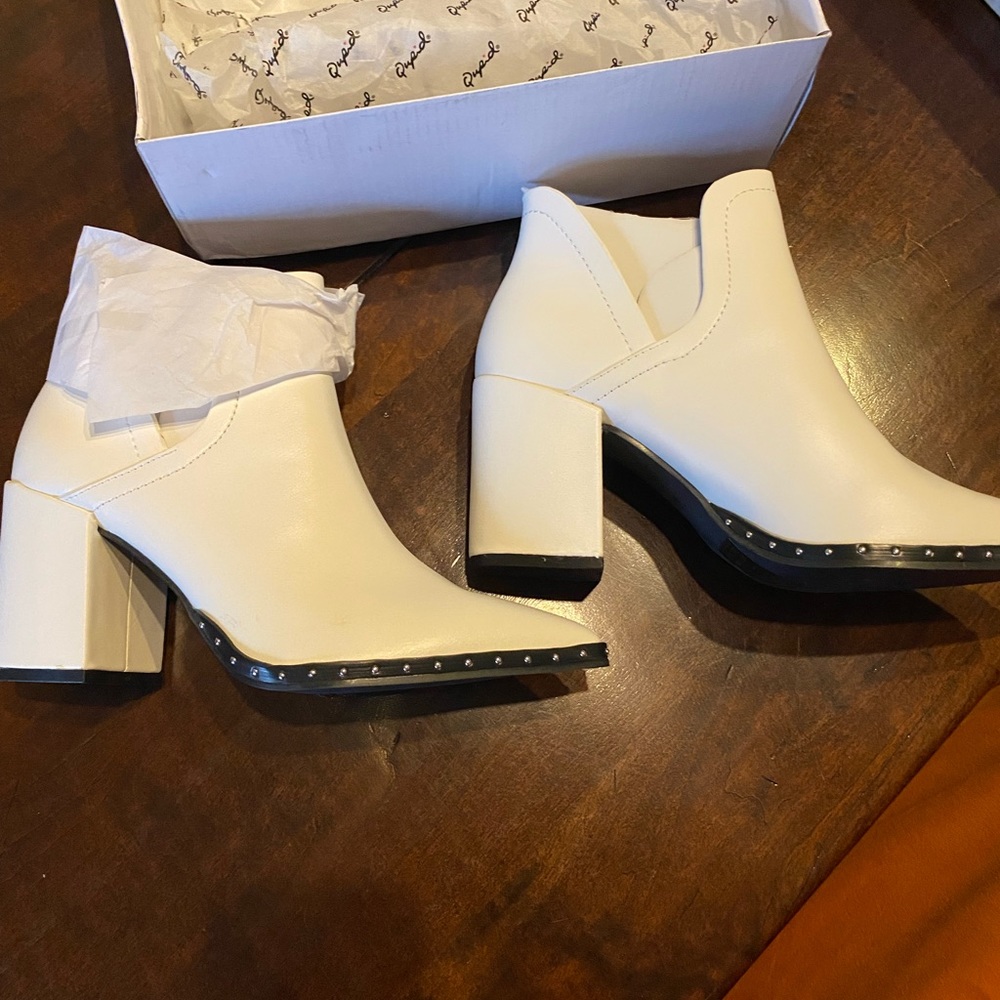 White Booties - image 8